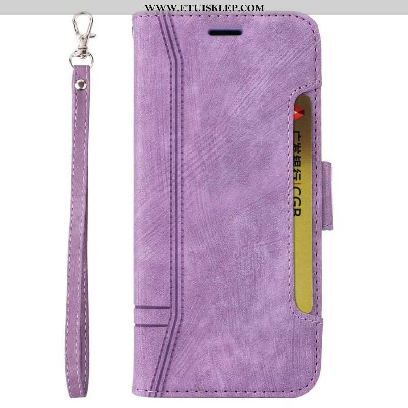 Etui Folio do Vivo Y16 Betopnice Przednie Etui Na Karty